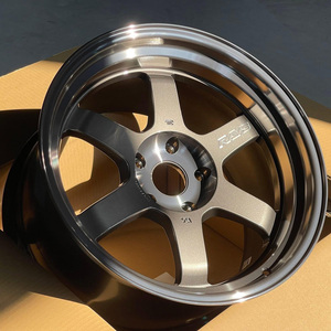 ล้อแม็กซ์ LH Rays <span class=keywords><strong>Te37V</strong></span> SL ขอบ 5x114.3 5x120 5x112 ขนาด <span class=keywords><strong>17</strong></span> 18 19 นิ้ว สำหรับ Toyota Supra 350Z 370Z RZ34 BMW F30 Te37 ล้อฟอร์จ - Product Image 2