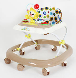 LUCHEN Ali-baba Vente en gros 2021 Nouveau trotteur bébé en plastique PP style plage avec 7 roues pivotantes, jouet de marche pour bébés - Product Image 4