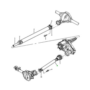 Eje de Transmisión Trasero Dodge 52105982AC 52105981AC de Acero para Dakota Durango, Pieza de Repuesto - Product Image 4