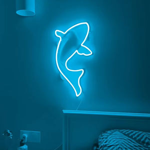 Pez personalizado Letrero de neón Led <span class=keywords><strong>mar</strong></span> Arte Luz Signo Led Logo <span class=keywords><strong>marinero</strong></span> Decoración de la pared Barra personalizada Letrero de neón Fiesta chico Habitación Decoración luz de neón - Product Image 1