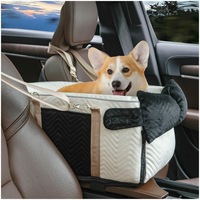 Siège de voiture portable pour chien, siège de sécurité pour console centrale, tapis de voiture pour console centrale, lit de voiture pour chien, siège de voiture pour chiot