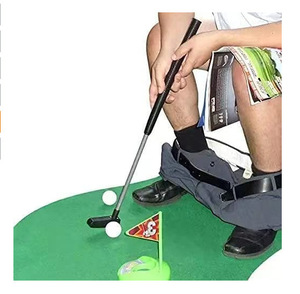 Toilette pour enfants <span class=keywords><strong>Golf</strong></span> Sports Fitness Course Set Push-putter Mini Toilette <span class=keywords><strong>Golf</strong></span> Toy Set Indoor Mini Toilette <span class=keywords><strong>Golf</strong></span> Game - Product Image 5