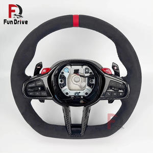 <span class=keywords><strong>Volant</strong></span> chauffant en Alcantara personnalisé pour BMW Série G pour G20 G30 G80 X3 G01 540i G30 X5 G05 G80 M3 G82 M4 M240i G42 G22 G11 G02 - Product Image 2