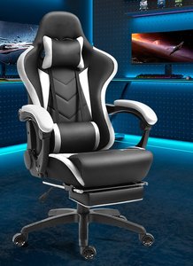 Échantillon gratuit Chaises d'ordinateur de course de bureau <span class=keywords><strong>Chaise</strong></span> inclinable en cuir <span class=keywords><strong>Autofull</strong></span> Gamer Dropshipping <span class=keywords><strong>Chaise</strong></span> de jeu avec repose-pieds - Product Image 2