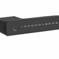 Serrure Intelligente Baodeli pour Porte en Bois, Alliage d'Aluminium, Télécommande, Empreinte Digitale, Clé d'Urgence, Prise EU, Contrôle Android, Application Tuya pour la Sécurité