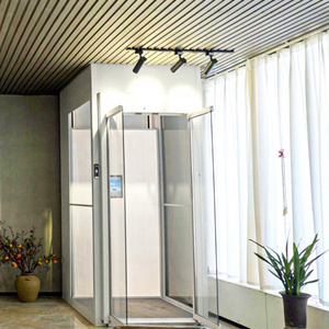 Ascensor para Casa o Villa, Uso Interior, Elevador Doméstico Pequeño, Diseño Simple, Hidráulico, Multinivel, Revestimiento de <span class=keywords><strong>Vinilo</strong></span> - Product Image 3