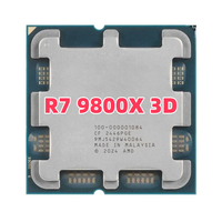 Baru prosesor CPU Desktop kotak 3D a MD AM5 R7 9800X untuk PC game dan aplikasi industri