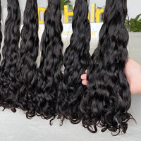 Meilleure qualité de qualité 12A prix de gros brésilien cru vierge cuticule aligné cheveux humains faisceaux de vague d'eau naturelle