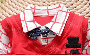 Conjunto de Ropa para Niños Pequeños, <span class=keywords><strong>Traje</strong></span> de Invierno para Bebé, Manga Larga, <span class=keywords><strong>Traje</strong></span> Formal para Fiesta de Bodas, Trajes de Ropa para Niños - Product Image 2