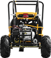 Kandi, kart à pédales tout-terrain à essence à deux places, 110 cm3, 4 temps, transmission par chaîne, pour enfants, buggy des dunes