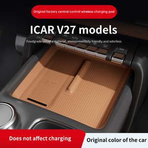 แผ่นรองซิลิโคนสำหรับชาร์จไร้สายแบบรวมศูนย์กลาง สำหรับ ICAR V27 ป้องกันการลื่นไถลของสิ่งของ - Product Image 1