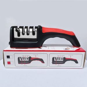 <b>Knife</b> Sharpener Wholesale Household Multifunctional Three-Stage <b>Knife</b> Sharpener Quick Ceramic <b>Knife</b> Sharpener - Product Image 2