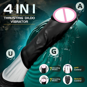 Пульт дистанционного управления вибрационный мягкий силиконовый конский анальный фаллоимитатор 30 см, дракон-монстр, секс-игрушка для взрослых - Product Image 2