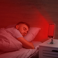 Appareil de thérapie portable fin rechargeable OEM ODM, panneau de luminothérapie LED mini à 90 LED rouges pour usage domestique et en voyage