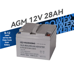 <span class=keywords><strong>Batterie</strong></span> SLA à décharge profonde <span class=keywords><strong>12V</strong></span> 24Ah 26Ah 28Ah rechargeable pour stockage solaire, onduleur, éclairage d'urgence, <span class=keywords><strong>alarme</strong></span> et système de sécurité - Product Image 2