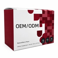 Sachets de poudre de vitamines OEM ODM pour le soutien du système digestif, compléments pour la perte de poids, poudre à boire pour adultes pour rester plus longtemps satisfaits
