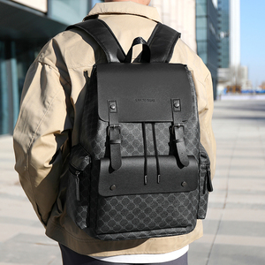 Sac à dos pour ordinateur portable pour homme, personnalisé avec logo, imperméable, grande capacité, pour les voyages d'affaires - Product Image 3