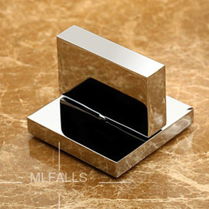 Banyo için mikser kare duş pirinç küvet musluk ile duş başlığı yaygın şelale 5 adet musluk banyo duş dokunun ev & otel - Product Image 5