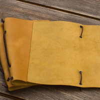 Offre Spéciale : Porte-Menus A4 en Cuir PU avec Élastique, Classeur Vintage pour Factures, Élégant Porte-Menu pour Restaurant, Hôtel, Café