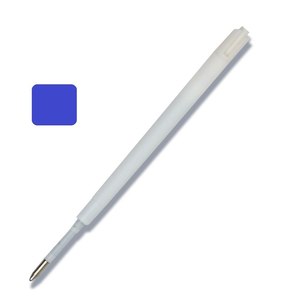 Recharge de stylo en plastique, encre bleue, pointe moyenne 0,5 mm, pour stylos à bille - Product Image 1