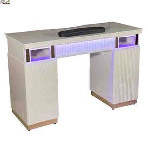 2026 <span class=keywords><strong>MESA</strong></span> DE <span class=keywords><strong>MANICURA</strong></span> individual resistente a la acetona barata moderna Escritorio de uñas con salidas - Product Image 1