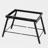 Ensemble table et chaises pliantes modulaires IGT en alliage d'aluminium à dossier haut pour voyageurs, camping et pique-nique en extérieur
