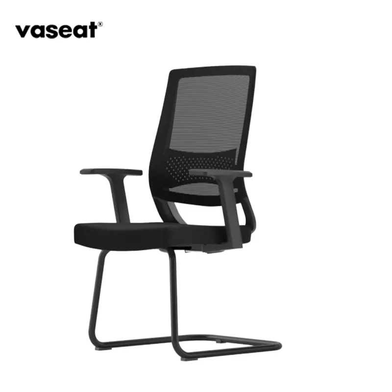 Contemporary Premium Ergonomic Mesh Fabric Soft Training Office Conference Chair Cheap Swivel Lift Meeting Room Chair Metal
