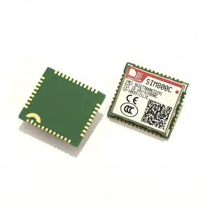 โมดูลตัวรับส่งสัญญาณไร้สาย GSM GPRS แบรนด์ใหม่ดั้งเดิม SIM800C แบรนด์ Simcom Quad Band