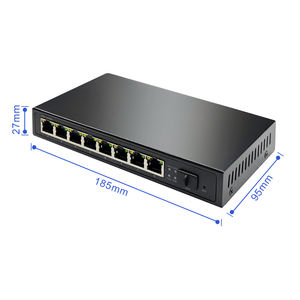 <span class=keywords><strong>8</strong></span> porte 2.5G interruttore <span class=keywords><strong>PoE</strong></span> non gestito 120W + 10G SFP Uplink IEEE802.3af/a 80Gbps in Stock supporto WiFi6 AP NAS 4K <span class=keywords><strong>PoE</strong></span> fotocamera NVR - Product Image 1