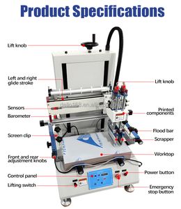 Máquina de Serigrafía Automática para Prendas de Vestir, Semiautomática, de Voltaje, con Alta Eficiencia de Impresión, Calidad y Precisión, al por Mayor - Product Image 3