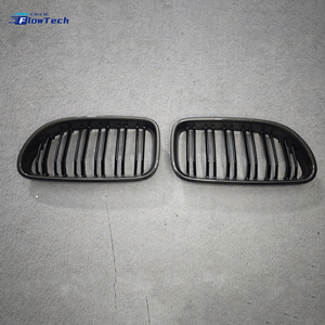 Grille principale en fibre de carbone légère pour BMW 650 650i Alpina B6 F06 F12 F13 N63 4.0L V8 avec ajustement OEM finition brillante - Product Image 4