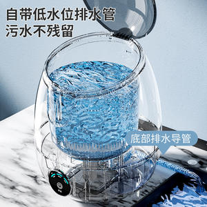 เครื่องซักผ้ากึ่งอัตโนมัติขนาดเล็ก A10 705 รอบต่อนาที ปลั๊กไฟฟ้า ตัวเครื่องทำจากพลาสติก สำหรับใช้ในบ้านและหอพัก - Product Image 3