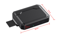 Caméra embarquée double objectif HD1080P 4G pour le suivi de flotte de motos sur CMSV6 avec Wifi GPS étanche compatible Jt808/1078