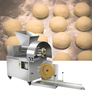 Diviseur de pâte automatique de haute qualité en acier inoxydable de qualité alimentaire pour baguette, pain rond, pâte à pizza, capacité de 30 pièces/minute - Product Image 1