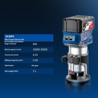 Machine à chanfreiner sans fil Dongcheng DCMP6, batterie au lithium, travail du bois, rechargeable, 30000 tr/min, 800W