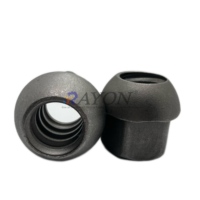 Outil de forage auto-ancrant en acier au carbone, écrou dôme personnalisé pour boulon de roche, pour support minier du charbon, boulon de roche creux fileté