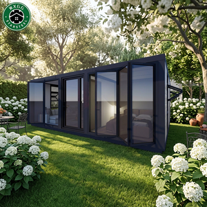 บ้านสำเร็จรูปพับได้แบบขยายได้ 2 ห้องนอน สไตล์โมเดิร์น สำหรับอยู่อาศัย โรงแรม สำนักงาน หรือบ้านเคลื่อนที่ - Product Image 1