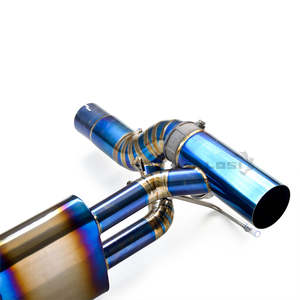 ท่อไอเสียไทเทเนียมอัลลอยด์สำหรับ <span class=keywords><strong>Ferrari</strong></span> <span class=keywords><strong>F8</strong></span> 3.9T, ท่อไอเสียแบบ Cat-Back ประสิทธิภาพสูง, ท่อไอเสียแบบแข่งขัน - Product Image 4