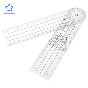 Goniómetro Manual de Plástico de 360 Grados, Tamaño S, Personalizado, para Medir Ángulos Espinales Médicos - Product Image 4