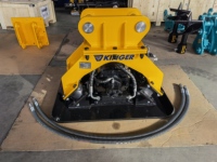Compacteur de plaques de béton hydraulique vibrant neuf pour excavatrices avec moteur et pompe Permco