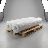 Couvertures en microfibre blanches de 116 pouces de large, simples/doubles faces, compatibles avec la sublimation par transfert thermique, pour toiles de fond photographiques