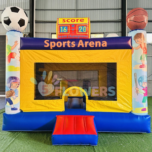 Titok Inflatable <strong>Bouncer</strong> Kids Bounce House with air Blower - Product Image 3
