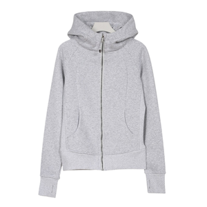 Sudadera con capucha cálida de invierno con cremallera frontal, top de alta calidad para mujer con orificio para el pulgar, sudadera con capucha, deportiva - Product Image 1