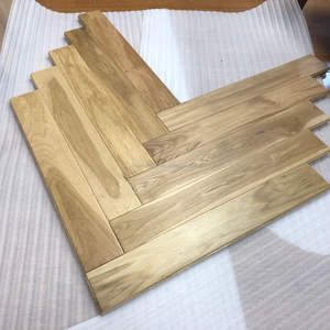 Haute qualité <span class=keywords><strong>grand</strong></span> prix ABC Grade Surface lisse Click Lock Plancher en bois dur de chêne huilé naturel à chevrons - Product Image 2