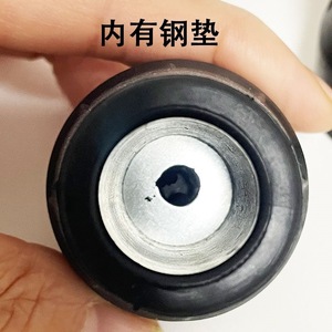 Embout de canne unique, diamètre intérieur 19 mm, accessoire antidérapant en caoutchouc pour bâton de marche - Product Image 4
