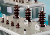 Transformateur sec MV HV LV avec entrée 10kv sortie 0.4kv fréquence 50Hz-60Hz triphasé
