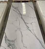 Nuevo 3mm UV mármol acrílico plástico techo translúcido decorativo 3D HOJA DE PVC tablero de panel de revestimiento de paredes