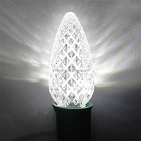 Éclairage extérieur de vacances de qualité commerciale SMD Retrofit C9 LED Ampoule de Noël 0.65Watt Diverses couleurs