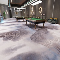 Rouleaux de moquette commerciale ignifuge tuftée tissée à la machine en polypropylène, de luxe moderne, pour salles de bal d'hôtel, usage domestique et de prière