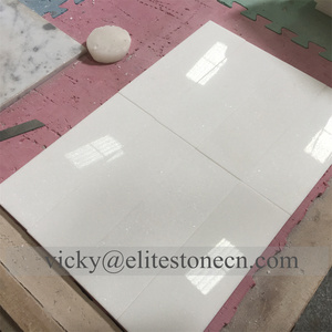 Carrelage en marbre blanc chinois, pierre naturelle, taille personnalisée, Grèce, marbre blanc pur Thassos, prix des carreaux de marbre blanc pour sols et murs - Product Image 3